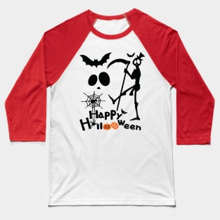 Happy Halloween scary Baseball T-Shirt